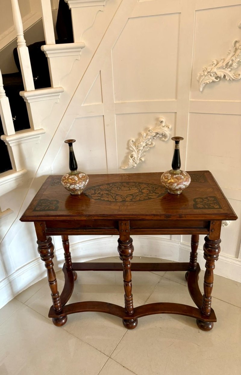 Pair of Antique Victorian Quality Royal Doulton Slater Stoneware Vases - Image 4